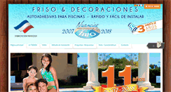 Desktop Screenshot of frisos-piscina.com